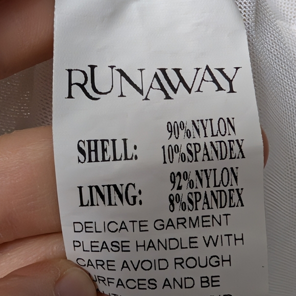 Runaway The Label x Revolve Orlean Lace Top, White / Cream - Picture 8 of 9